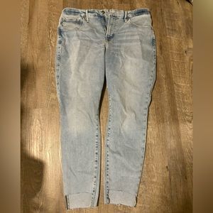 Good American good legs skinny jeans size 14/32
